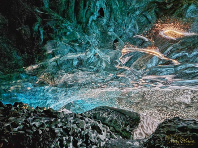 Crystal Ice Cave Vatnajokull Glacier