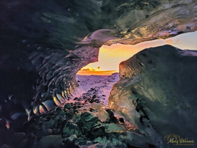 Crystal Ice Cave Iceland