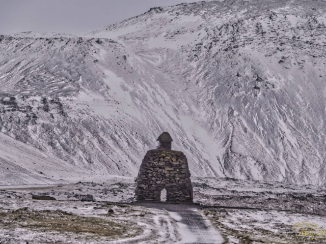 Monument Sn&aelig;fellsnes Peninsula Iceland