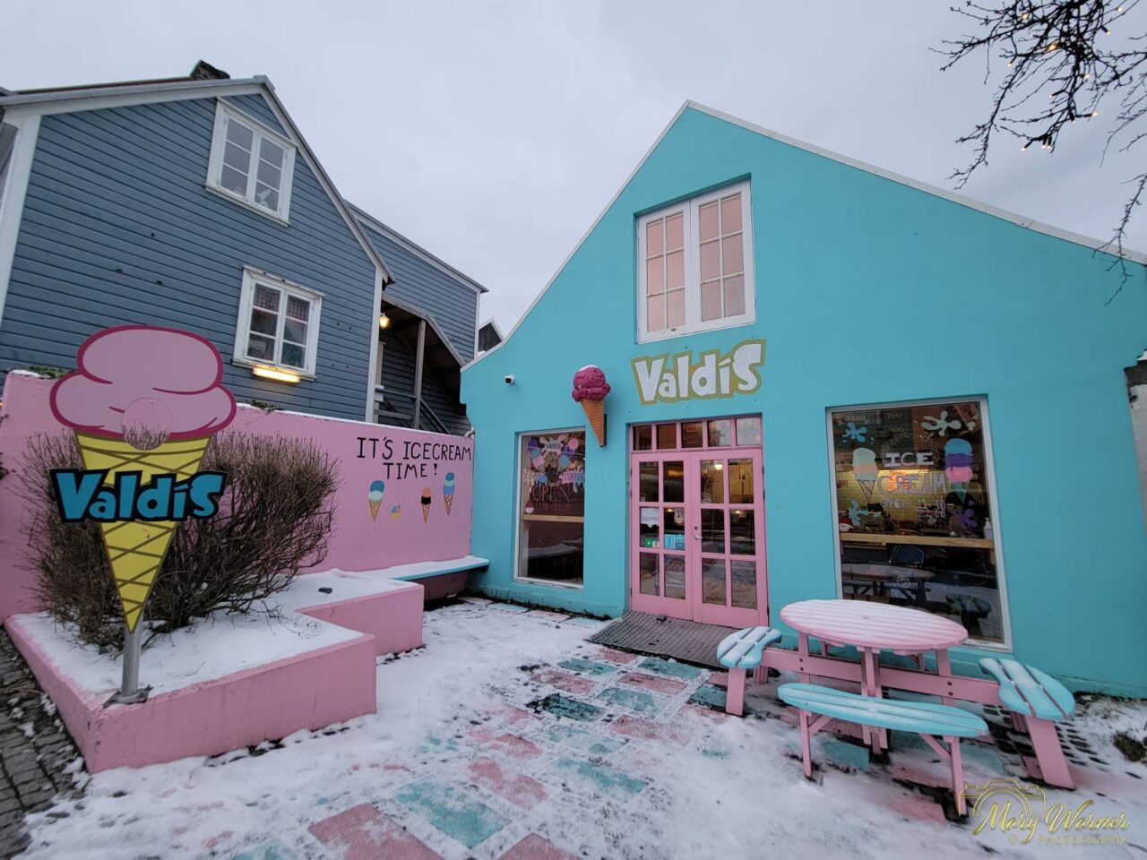 Reykjavik Colorful Buildings
