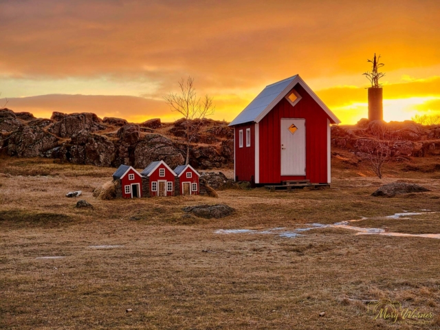 Sunrise Djupivogur Iceland