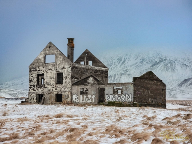 Abandoned House Sn&aelig;fellsnes Peninsula Iceland