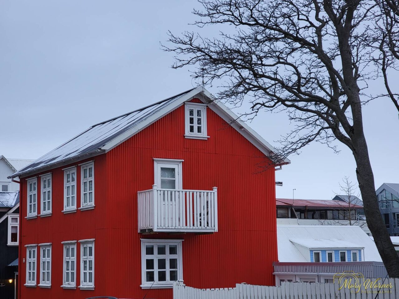 Colorful Buidings Reykjavik Iceland