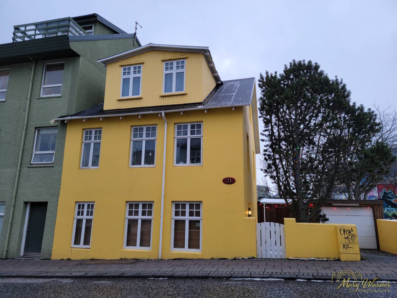 Colorful Buidings Reykjavik Iceland