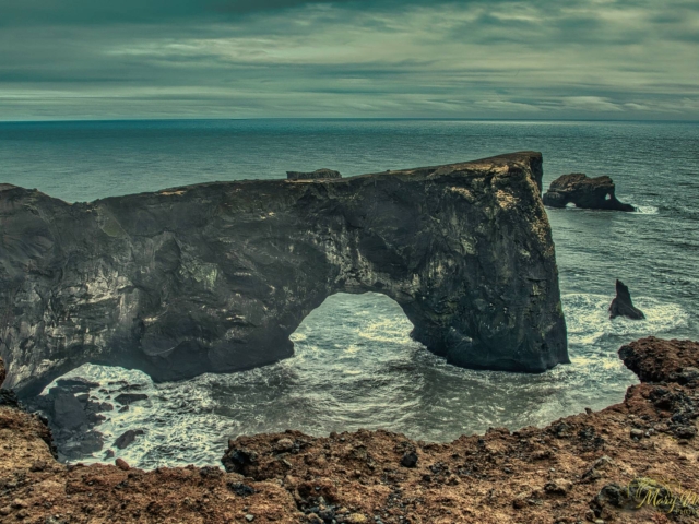 Dyrhólaey Rock Arch Iceland