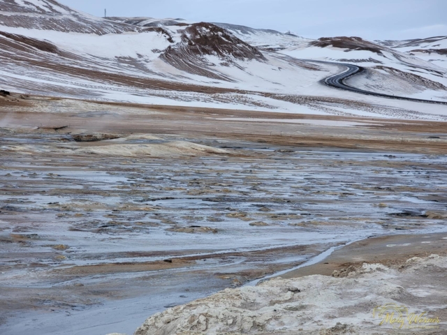 Geothermal Area Hverir Iceland