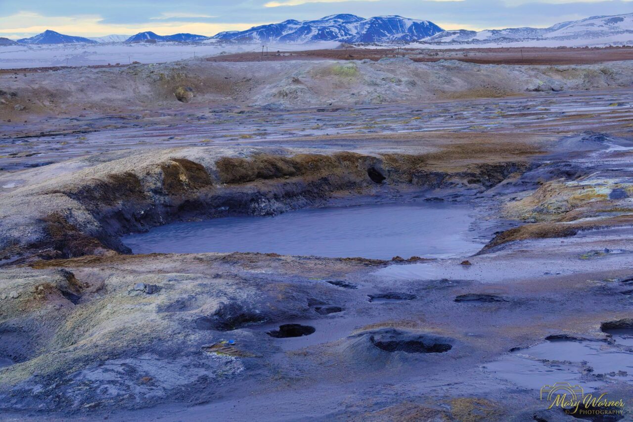 Geothermal Mudpools Hverir Iceland
