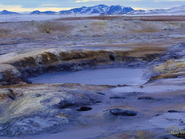 Geothermal Mudpools Hverir Iceland
