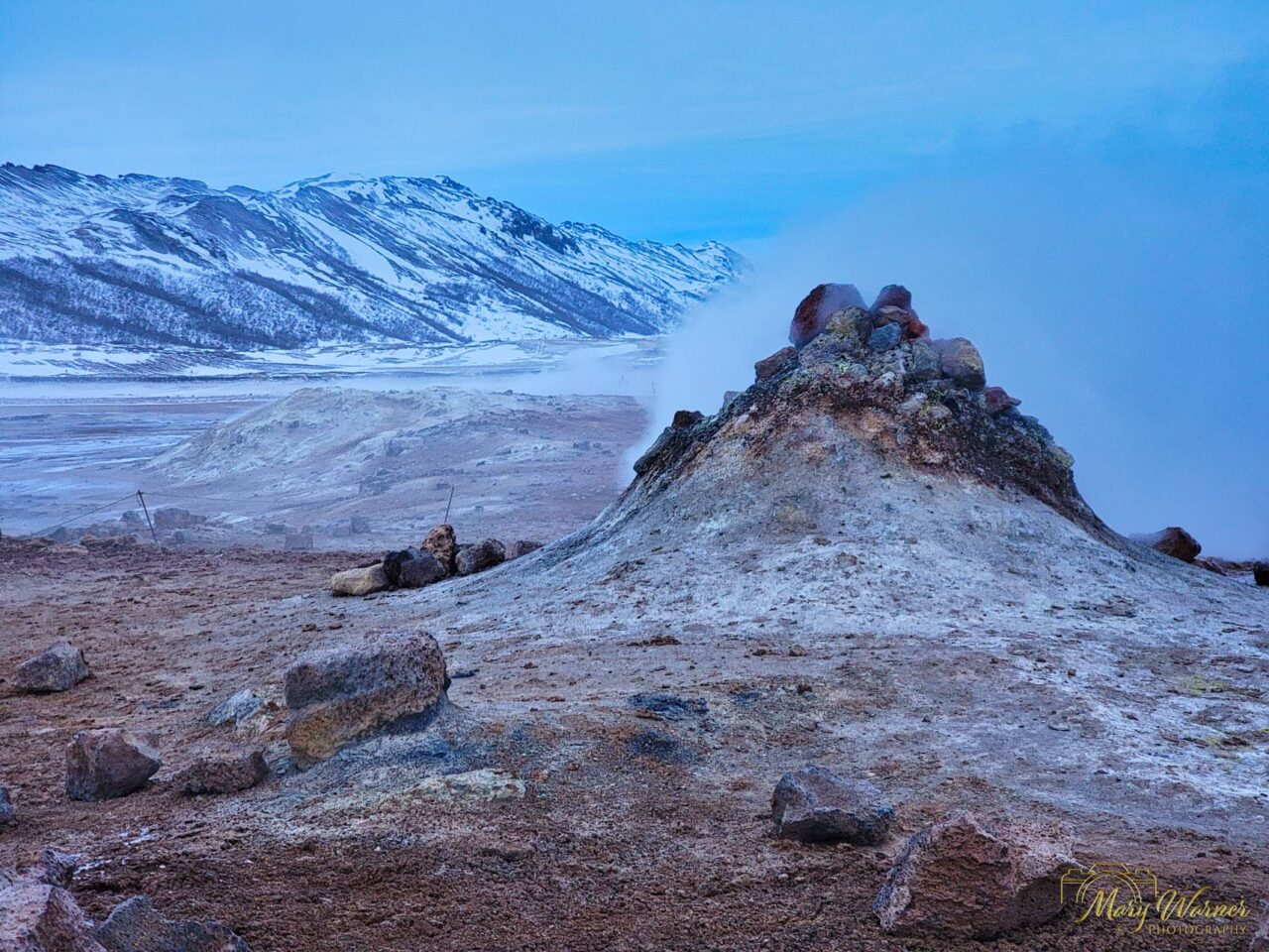 Geothermal Vent Hverir Iceland