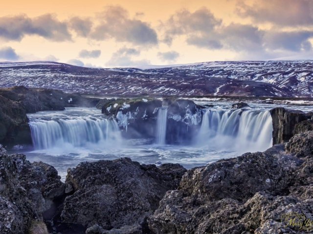 Godafoss Waterfall North Iceland