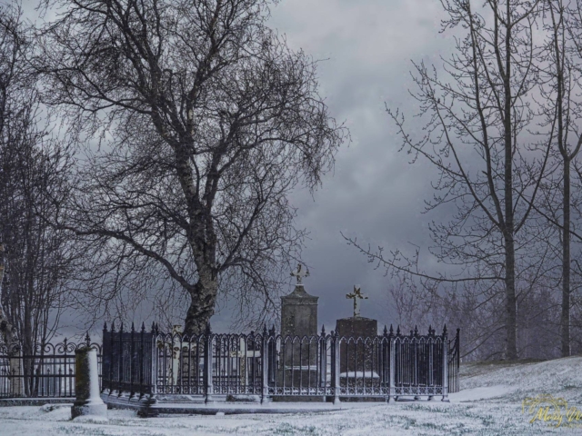 &Ouml;xnadalur Church Cemetery North Iceland