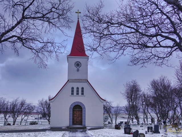 &Ouml;xnadalur Church North Iceland