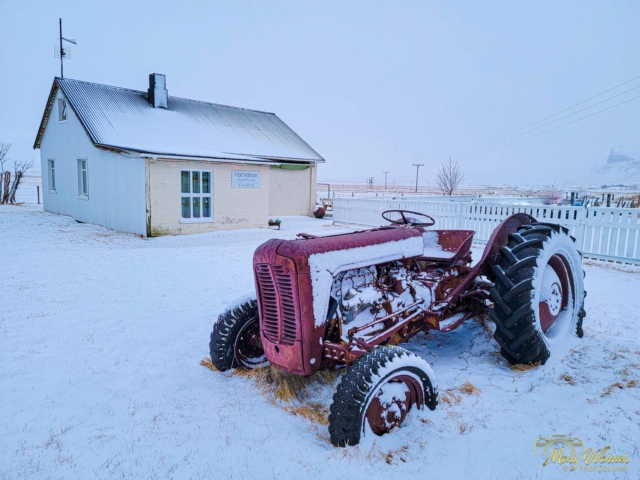 Tractor West Iceland