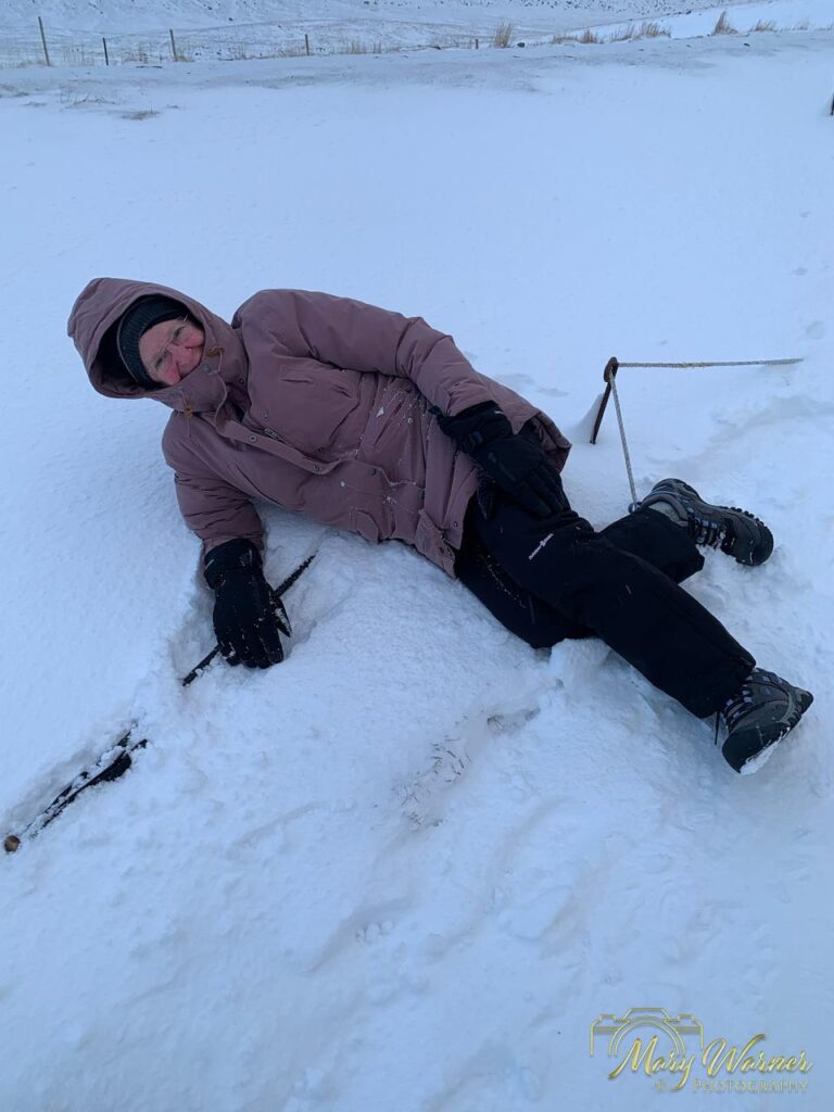 Wind Blown Barbara Iceland